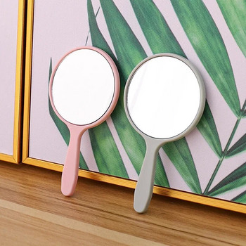 Καθρέφτης Μακιγιάζ Χειρός Στρογγυλός Καθρέφτης Μακιγιάζ Νεσεσέρ με Λαβή Χειρός Καθρέφτης SPA Salon Compact Καθρέφτες Καλλυντικό Καθρέφτης Γυναικών