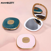 Kompaktiškas makiažo veidrodis kosmetinis didinamasis apvalus kišeninis makiažo veidrodis rankinei Kelioninis krepšys Namų biuro veidrodis moterims зеркало