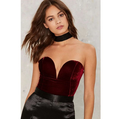 SINFEEL Sexy Velour Bodysuit 2018 Sieviešu mežģīnes bez muguras Bodycon body feminino kombinezoni Rompers sieviešu kombinezons combinaison femme