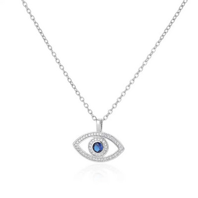 Madingi „Evil Eye“ karoliai moterims, nerūdijančio plieno aukso spalvos „Evil Eye“ pakabukų karoliai „Lucky Aesthetic Turkish Jewelry Femme“