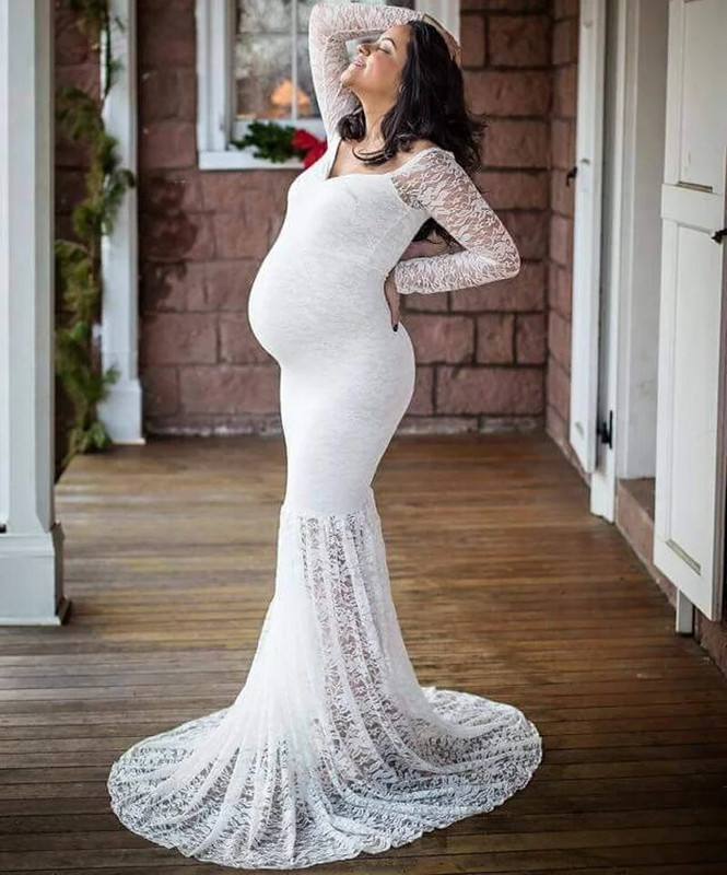 Vállon kívüli kismamaruha fényképezésre alkalmas, hosszú szoknya, terhes nők, karácsonyi ruhák, ruhák, fotózás