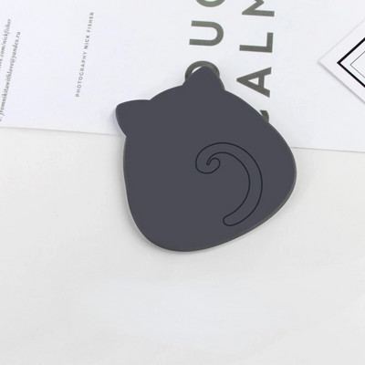 Slatko ogledalo za šminkanje prijenosno kompaktno džepno Espejo Žensko kozmetičko malo kompaktno zrcalo Espejos za djevojčice u obliku medvjeda za djevojčice