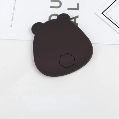 Slatko ogledalo za šminkanje prijenosno kompaktno džepno Espejo Žensko kozmetičko malo kompaktno zrcalo Espejos za djevojčice u obliku medvjeda za djevojčice