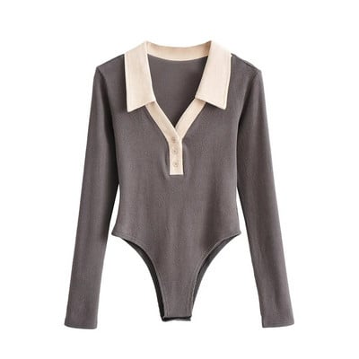 Elegantsed bodid Naiste pikkade varrukatega polokaelus, must pluus, moepüksid vabaaja kombinesoonid, elegantsed komplektid, naiste kombinesoonid 2023