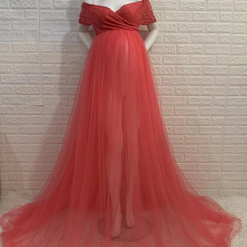 Jaunas garās grūtniecības un dzemdību fotografēšanas rekvizītus grūtniecības kleitu fotografēšanai grūtnieču kleitas fotosesijai grūtniecēm, mežģīņu kleita 2023