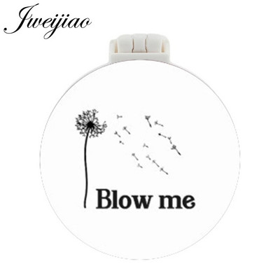 Youhaken Flying Maslačak Putna torbica Džepno ogledalo s češljem za masažu Sklopivo Ručno ogledalo za šminkanje za kozmetičku upotrebu