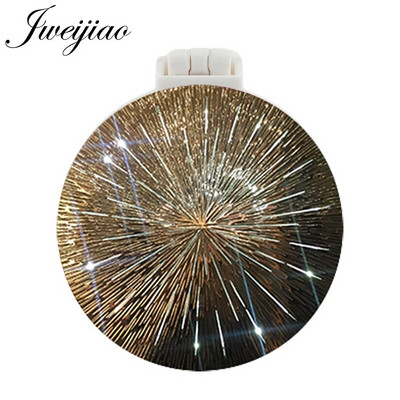 Youhaken Flying Maslačak Putna torbica Džepno ogledalo s češljem za masažu Sklopivo Ručno ogledalo za šminkanje za kozmetičku upotrebu