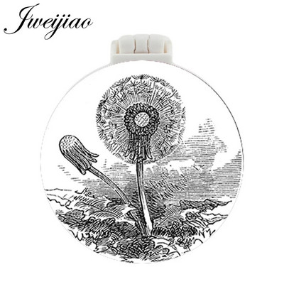 Youhaken Flying Maslačak Putna torbica Džepno ogledalo s češljem za masažu Sklopivo Ručno ogledalo za šminkanje za kozmetičku upotrebu