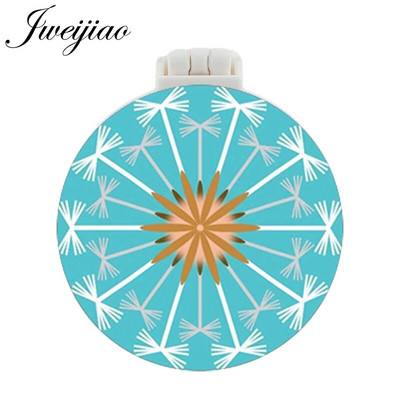 Youhaken Flying Maslačak Putna torbica Džepno ogledalo s češljem za masažu Sklopivo Ručno ogledalo za šminkanje za kozmetičku upotrebu