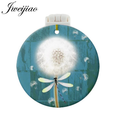 Youhaken Flying Maslačak Putna torbica Džepno ogledalo s češljem za masažu Sklopivo Ručno ogledalo za šminkanje za kozmetičku upotrebu