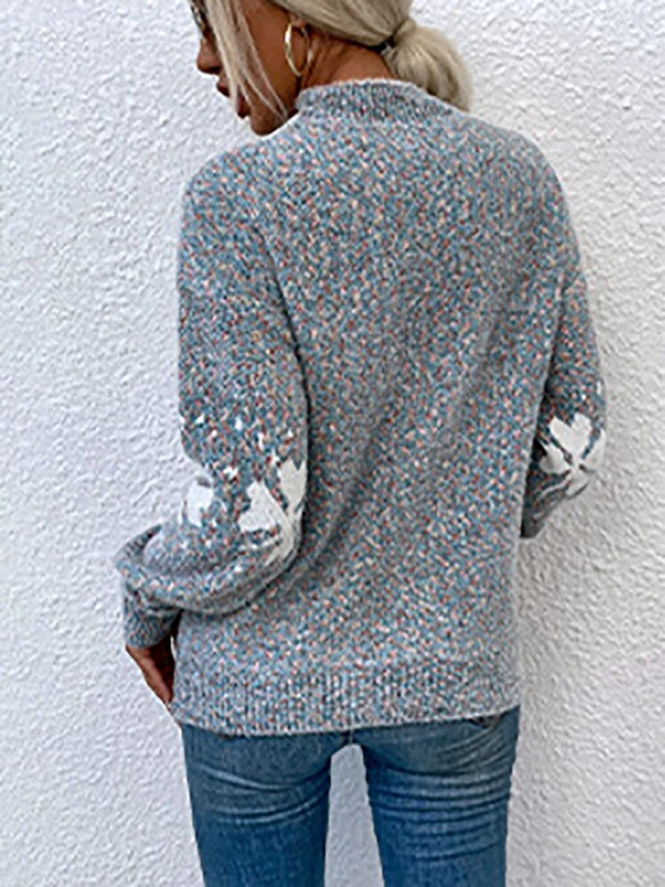 Ziemassvētku bruņurupuču sieviešu džemperi, modes trikotāžas topi ar garām piedurknēm Ikdienas rozā puloveri Rudens ziema Jaunums Trikotāžas izstrādājumos 2023