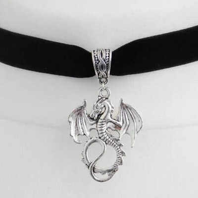 Spider Choker Black Velvet Choker gótikus ékszer Pókháló nyaklánc