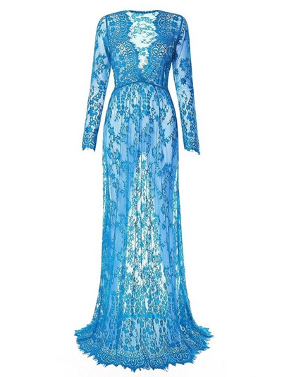 Vjenčanica za trudnice Večernja večernja maksi haljina s V izrezom Plisirana ljuljačka suknja za trudnice Seksi foto rekviziti za fotografije Odjeća