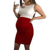 Jednostavna ljetna haljina za trudnice Haljina s tregerima Haljine za trudnice Odjeća za trudnice Odjeća za trudnice Haljina za trudnice