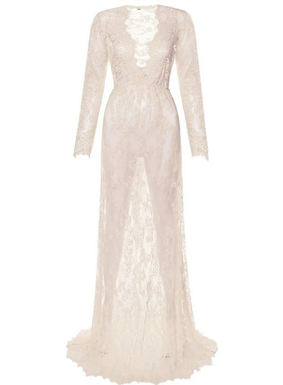 Vrući dugi rekviziti za trudničko fotografiranje Trudnička haljina Fotografiranje trudničkih haljina za fotografiranje Trudnička haljina Čipkana maksi haljina