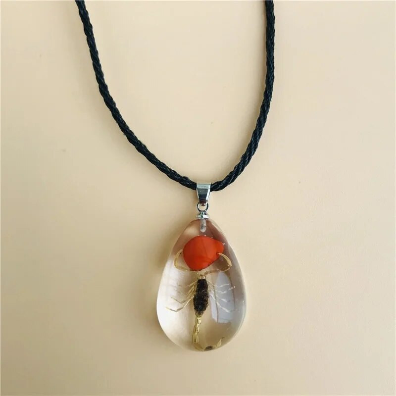 Gotička smola, pauk, škorpion, ogrlica s privjeskom za žene, modna hiperbola, uzorak mrava, starinska ogrlica, estetski nakit