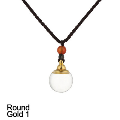 Nova ogrlica od staklene bočice koja se može otvoriti u obliku kapljice vode, bočica parfema, privjesak, čelični lanac, ogrlica, bočica s difuzorom ulja, nakit