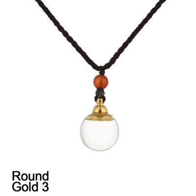 Nova ogrlica od staklene bočice koja se može otvoriti u obliku kapljice vode, bočica parfema, privjesak, čelični lanac, ogrlica, bočica s difuzorom ulja, nakit