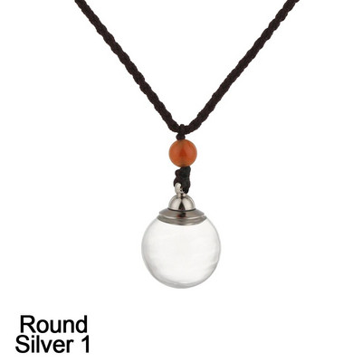 Nova ogrlica od staklene bočice koja se može otvoriti u obliku kapljice vode, bočica parfema, privjesak, čelični lanac, ogrlica, bočica s difuzorom ulja, nakit