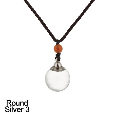 Nova ogrlica od staklene bočice koja se može otvoriti u obliku kapljice vode, bočica parfema, privjesak, čelični lanac, ogrlica, bočica s difuzorom ulja, nakit