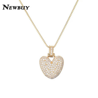 NOVOKUPI CZ Ogrlica s privjeskom od cirkonijskih kristala 26 slova AZ za muškarce Žene Punk Ogrlica s inicijalima imena Modni hip hop nakit