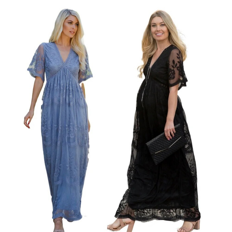 Női alkalmi szoknya Kismama fotózás Kellékek Csipke Terhességi Ruhák Kismama ruhák Terhes fotózáshoz Alkalmi ruházat