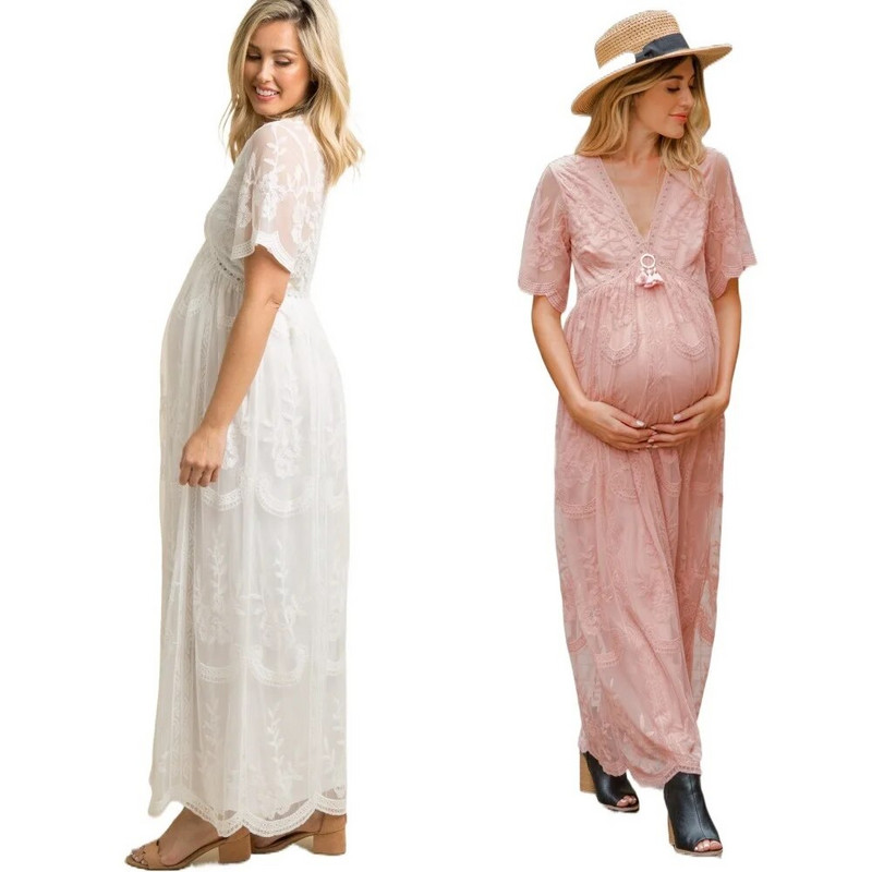 Női alkalmi szoknya Kismama fotózás Kellékek Csipke Terhességi Ruhák Kismama ruhák Terhes fotózáshoz Alkalmi ruházat