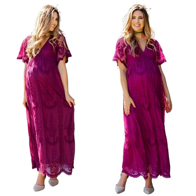 Női alkalmi szoknya Kismama fotózás Kellékek Csipke Terhességi Ruhák Kismama ruhák Terhes fotózáshoz Alkalmi ruházat