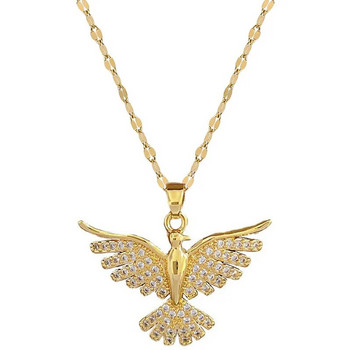 Κολιέ μόδας Phoenix Classic Lovely Bird Wings Flying μενταγιόν Δώρο