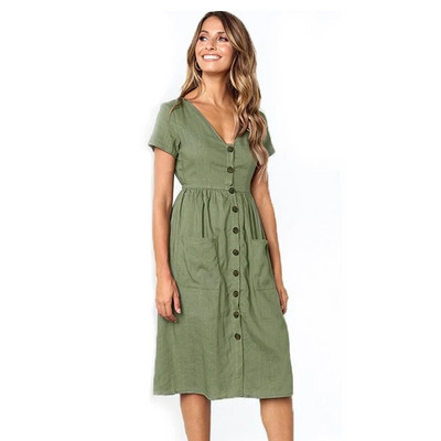 Rochii de maternitate Haine pentru femei gravide Buzunar cu nasturi Haine casual de birou pentru femeie de vara Rochie de sarcina de marime plus de absolvire