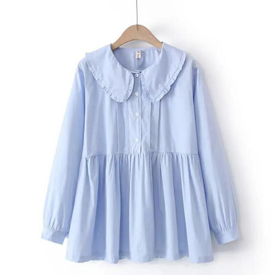 Nova bluza s dugim rukavima za trudnice Sweety Košulje s otvorenim ovratnikom za trudnice Prekrasna majica za trudnice Odjeća za mame