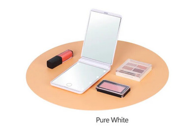 Prijenosno LED svjetlo Ogledalo za šminkanje Kozmetička svjetla Kompaktno džepno ogledalo za šminkanje Kozmetička ručna sklopiva Led svjetiljka za ogledalo Poklon