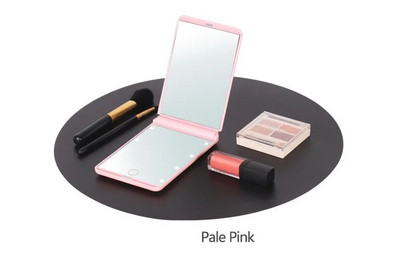 Prijenosno LED svjetlo Ogledalo za šminkanje Kozmetička svjetla Kompaktno džepno ogledalo za šminkanje Kozmetička ručna sklopiva Led svjetiljka za ogledalo Poklon