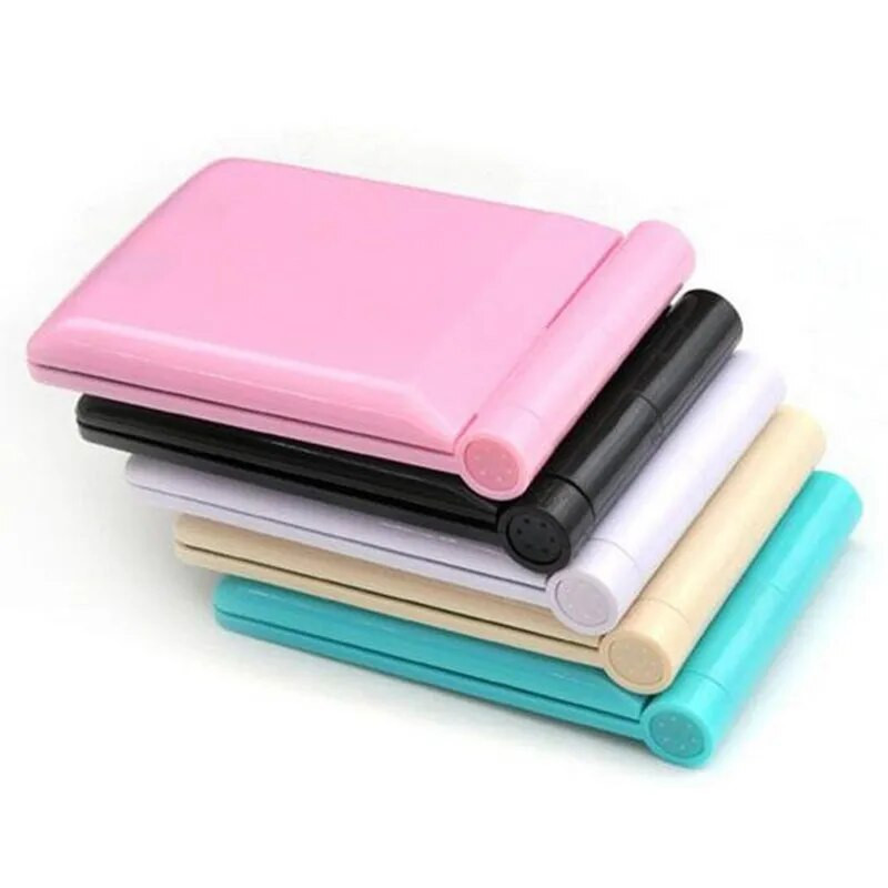 Lampe Ženska sklopiva ogledala za šminkanje 1 kom 8 LED svjetala Lady Kozmetičko ručno sklopivo prijenosno kompaktno džepno ogledalo