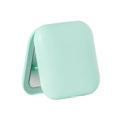 1 szett sminktükör hordozható lágy fény, 5-szörös nagyítású LED zsebes kozmetikai tükör női kiegészítők