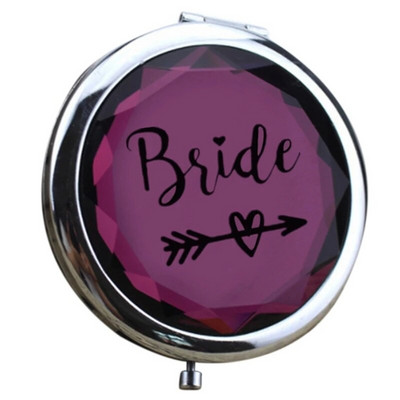 Vjenčanica Djevojačka zabava Mladenka koju treba pokloniti Torbica za šminku Kozmetičko ogledalo Dekoracija za obnovu vjenčanja