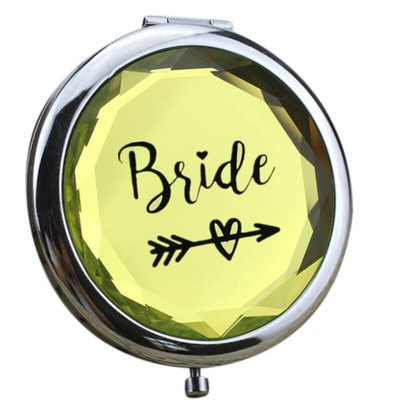 Vjenčanica Djevojačka zabava Mladenka koju treba pokloniti Torbica za šminku Kozmetičko ogledalo Dekoracija za obnovu vjenčanja