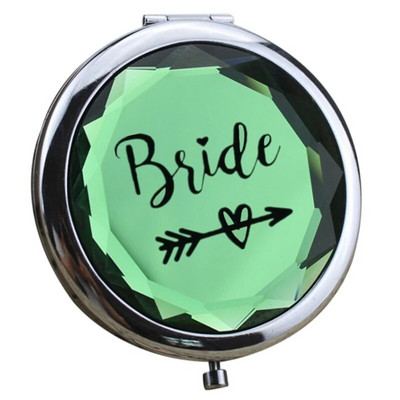 Vjenčanica Djevojačka zabava Mladenka koju treba pokloniti Torbica za šminku Kozmetičko ogledalo Dekoracija za obnovu vjenčanja