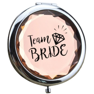 Vjenčanica Djevojačka zabava Mladenka koju treba pokloniti Torbica za šminku Kozmetičko ogledalo Dekoracija za obnovu vjenčanja