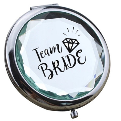 Vjenčanica Djevojačka zabava Mladenka koju treba pokloniti Torbica za šminku Kozmetičko ogledalo Dekoracija za obnovu vjenčanja