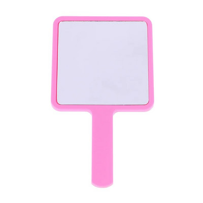 1 vnt acetato lakšto rankinis makiažo veidrodis, kosmetinis kompaktiškas veidrodis moterims