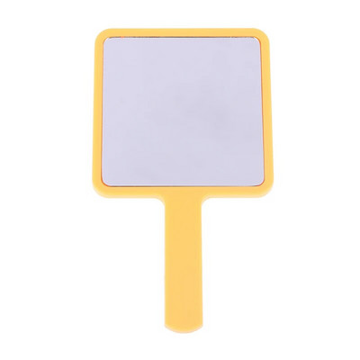 1 vnt acetato lakšto rankinis makiažo veidrodis, kosmetinis kompaktiškas veidrodis moterims