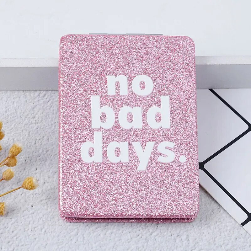 Mini ogledalo četvrtastog oblika Djevojka Mini dvostrano prijenosno ogledalo džepna šminka Kozmetika Kompaktna ogledala Drop dostava