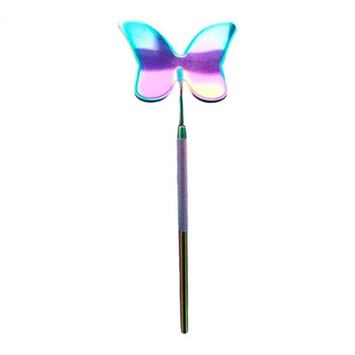 Praktično ogledalo za pregled velikih trepavica, kozmetičko ogledalo u 3 boje, protuklizno