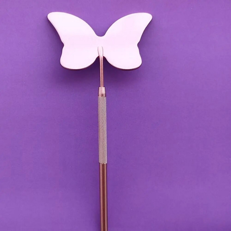 Praktično ogledalo za pregled velikih trepavica, kozmetičko ogledalo u 3 boje, protuklizno