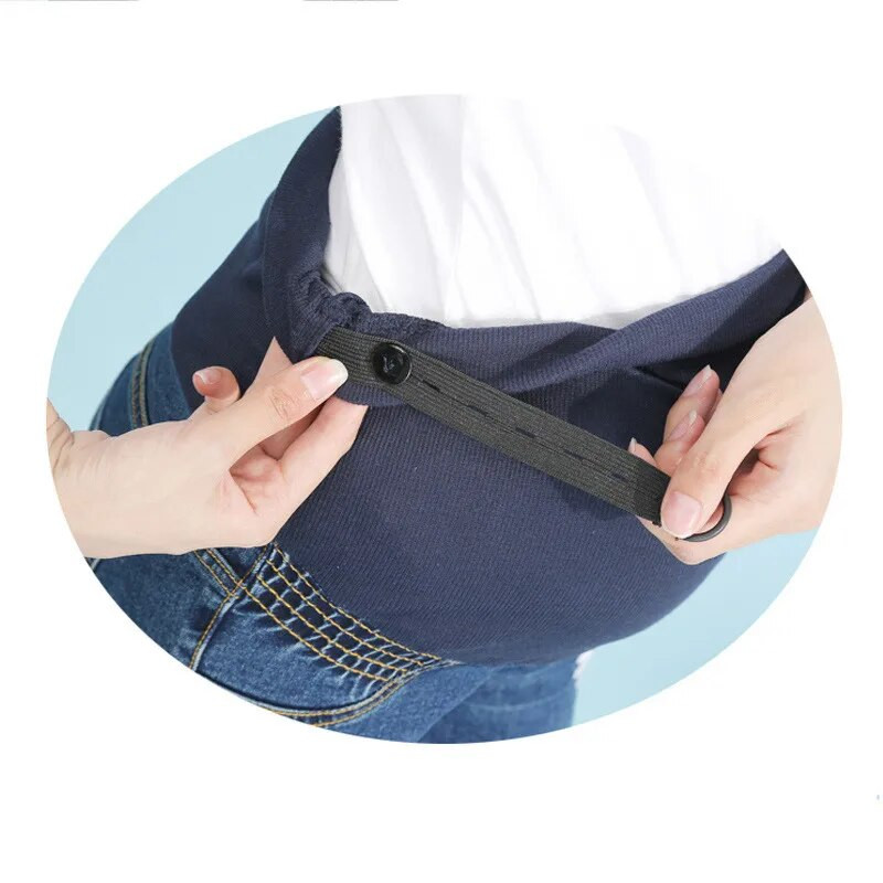 Vruće traperice za trudnice, uske traper hlače s elastičnim visokim strukom, modne uske trudničke hlače 2023.