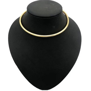 Κολιέ τσόκερ Γυναικεία αλυσίδα για κορίτσια από επιχρυσωμένο ασήμι 925ο Κοσμήματα μόδας Δώρο πάρτι 2023 Νέο στυλ HN23225