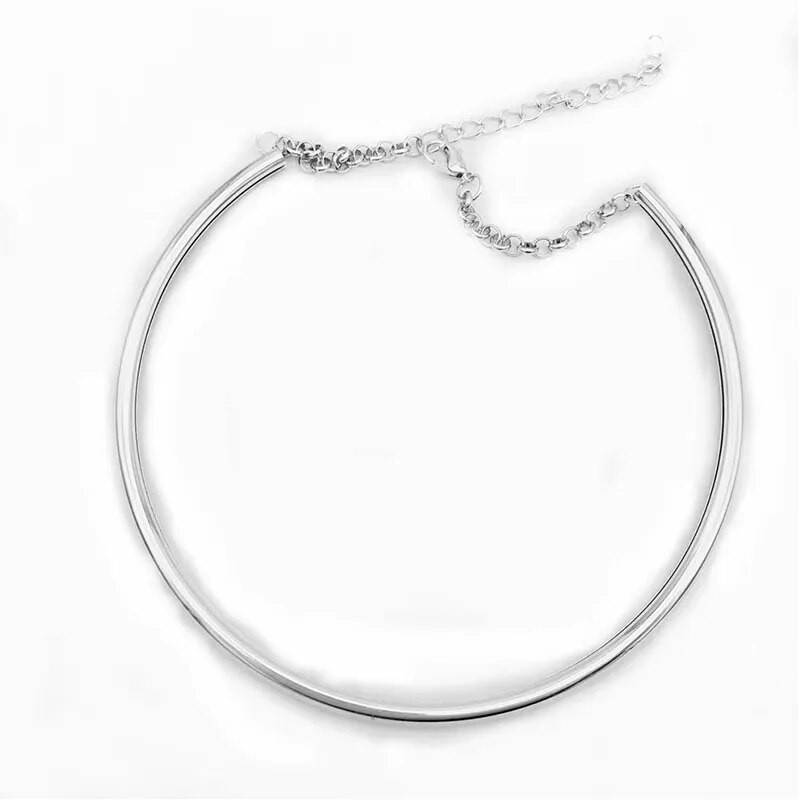 Kaklarota ķēde ar kaklarotu sievietēm, meitenes, apzeltīta sudraba pārklājums, modes rotaslietas, karstās izpārdošanas dāvana ballītei, 2023. gada jaunais stils HN23225