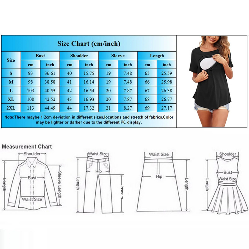 Uued rasedatele mõeldud rõivad naiste lühikeste varrukatega kaelus, ühevärviline asümmeetriline klapp, põetavad topid vabaaja T-särk rinnaga toitmiseks