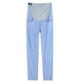 Plus debele hlače za trudnice ljetna modna vanjska odjeća traperice velike veličine široke harem ravne ležerne hlače P06071